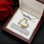 Fashion Personalized Name Heart Necklace Custom Letter Beads Necklace Love Heart Pendant for Women Family Mother's day Gift